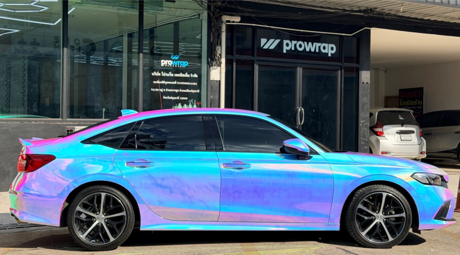 Color wrap car project by PROWRAP
