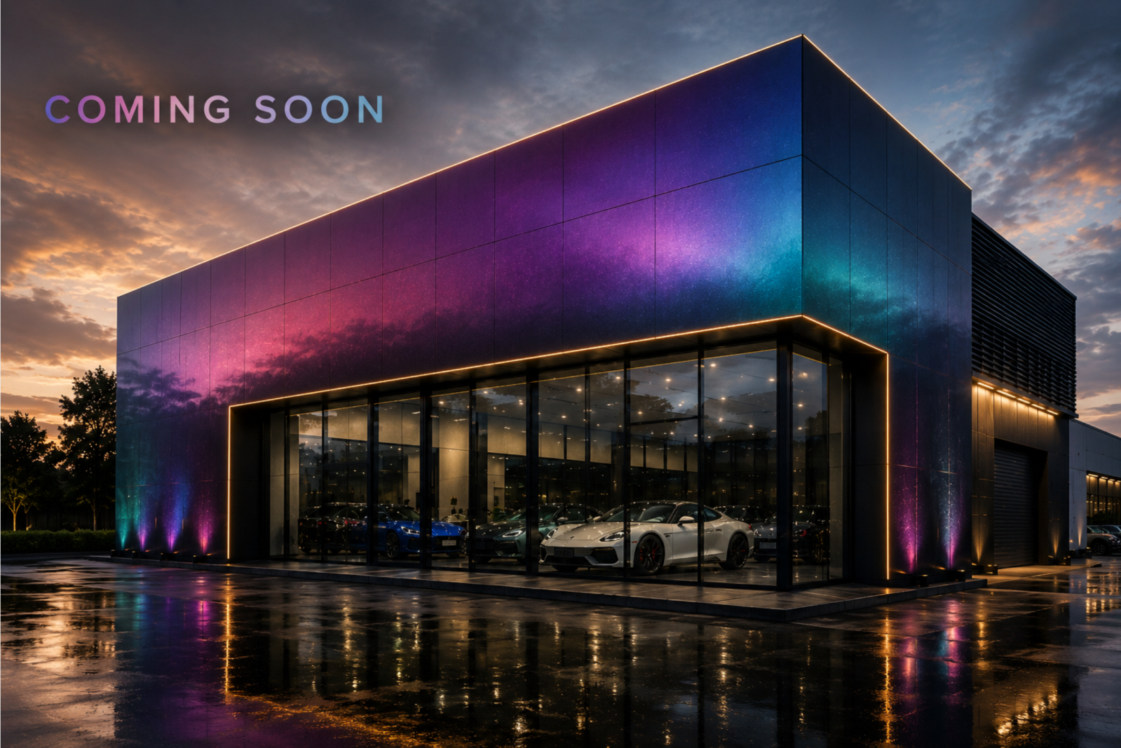 Commercial storefront wrap project